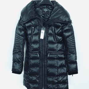 BCBG Puffy Down Winter Coat, Cuffs, 4 Pockets